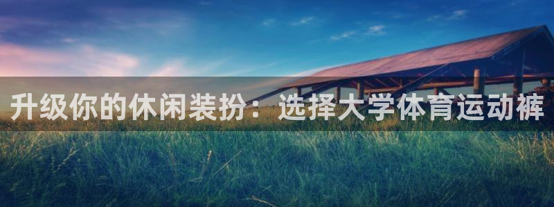 成都熊猫体育公园：升级你的休闲装扮：选择大学体育运动裤